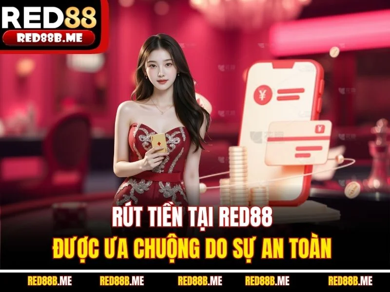Rút tiền tại RED88 được ưa chuộng do sự an toàn